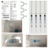 SDI Pola Day 4-syringe 9.5% (1.3g/syringe) - Poladay Whitening material + 3 Boil and Bite Trays + SDI Pola Ziplock